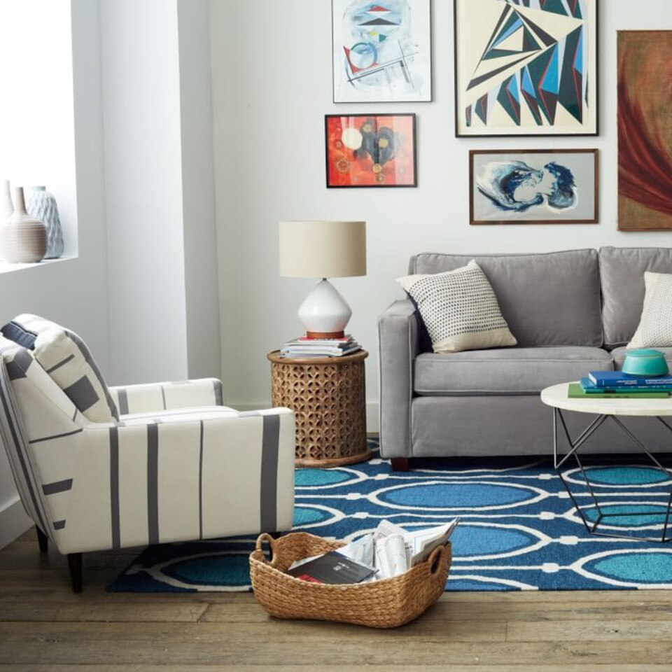 Carved Wood Side Table west elm Australia